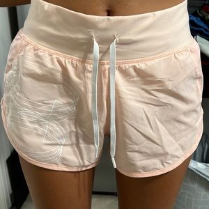 coral under armor sport shorts